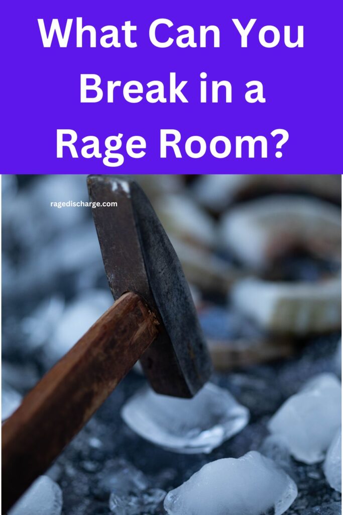 What Can You Break in a Rage Room