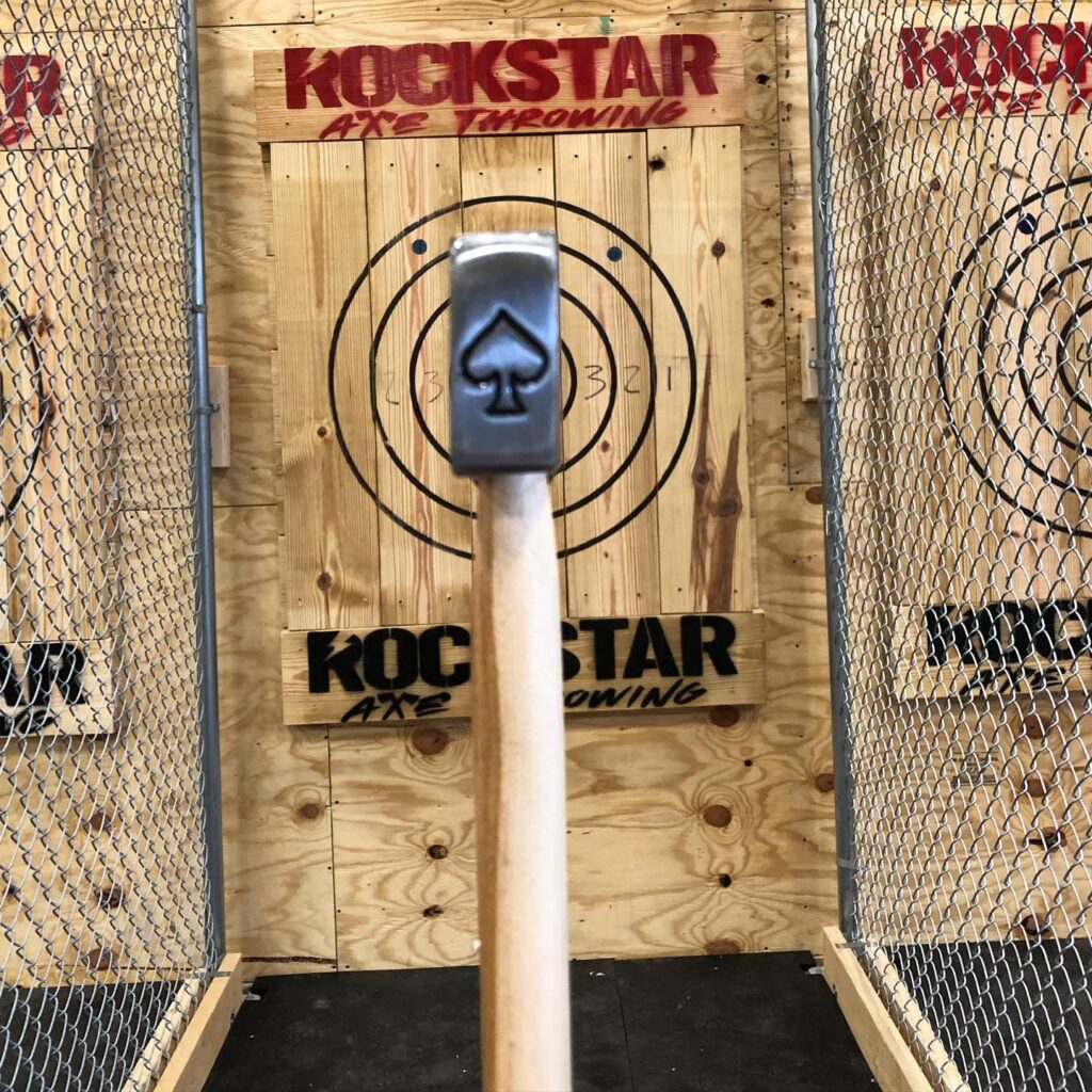 The Rage Room at Rockstar Axe Throwing